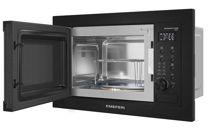 Микроволновая печь встраиваемая MEFERI MMO6025BK POWER