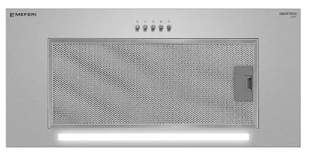 Вытяжка кухонная MEFERI SMARTBOX60IX LIGHT, 60 см, встраиваемая, серая, производительность 650 м3/ч, 3 скорости, низкий уровень шума, режимы отвод и рециркуляция, гарантия 3 года Вытяжка кухонная MEFERI SMARTBOX60IX LIGHT, 60 см, встраиваемая, серая, производительность 650 м3/ч, 3 скорости, низкий уровень шума, режимы отвод и рециркуляция, гарантия 3 года