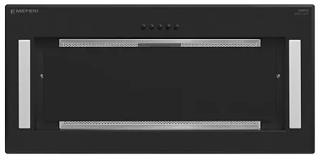 Вытяжка кухонная MEFERI INBOX60BK GLASS POWER, 60 см, встраиваемая, черная, стекло, производительность 900 м3/ч, 3 скорости, низкий уровень шума, режимы отвод и рециркуляция, гарантия 3 года Вытяжка кухонная MEFERI INBOX60BK GLASS POWER, 60 см, встраиваемая, черная, стекло, производительность 900 м3/ч, 3 скорости, низкий уровень шума, режимы отвод и рециркуляция, гарантия 3 года