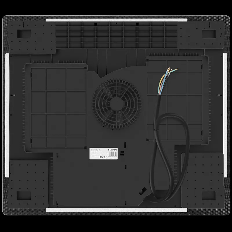 Комплект встраиваемой техники 60см черный MEFERI MS60BK13