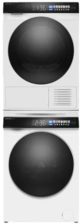 Колонна из стиральной и сушильной машин белая MEFERI MS10WH82 COMFORT Колонна из стиральной и сушильной машин белая MEFERI MS10WH82 COMFORT