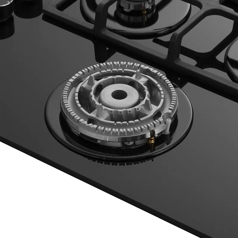Варочная панель газовая MEFERI MGH604BK GLASS ULTRA