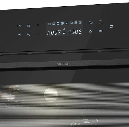 Духовой шкаф электрический MEFERI MEO6010BK ULTRA Духовой шкаф электрический MEFERI MEO6010BK ULTRA