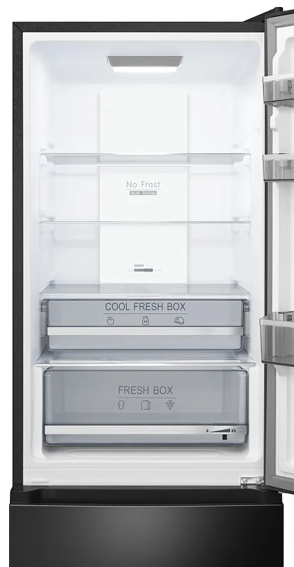 Холодильник отдельностоящий с инвертором MEFERI MFR185BK TOTAL NO FROST COMBI ULTRA