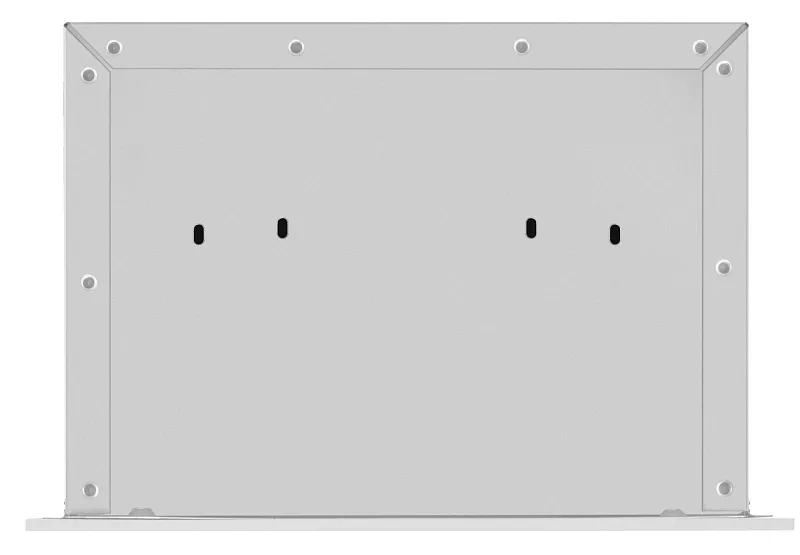 Вытяжка кухонная MEFERI INBOX52WH GLASS COMFORT, 52 см, встраиваемая, белая, стекло, производительность 950 м3/ч, 3 скорости, низкий уровень шума, режимы отвод и рециркуляция, пульт дистанционного управления, гарантия 3 года