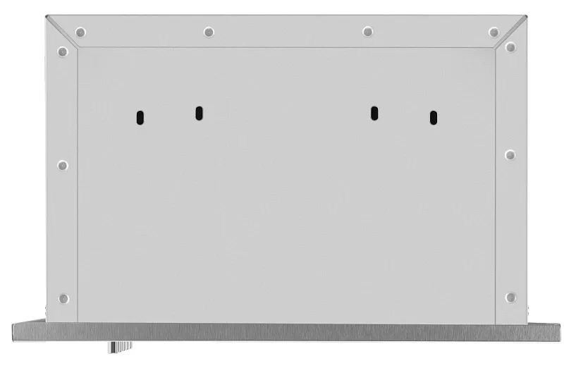 Вытяжка кухонная MEFERI SMARTBOX52IX POWER, 52 см, встраиваемая, серая, производительность 900 м3/ч, 3 скорости, низкий уровень шума, режимы отвод и рециркуляция, гарантия 3 года