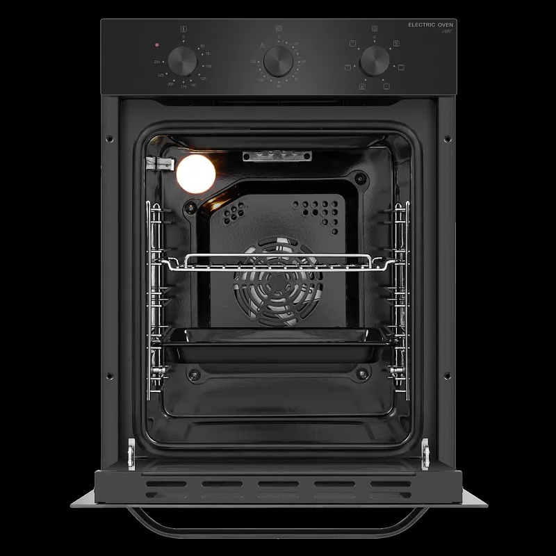 Комплект встраиваемой техники 45 см черный MEFERI MS45BK02
