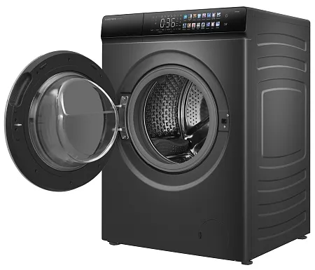 Стиральная машина с сушкой 2 в 1, инвертором и паром MEFERI MFWD1281416GR COMFORT PLUS отдельностоящая серая, загрузка 12 кг стирка, 8 кг сушка Стиральная машина с сушкой 2 в 1, инвертором и паром MEFERI MFWD1281416GR COMFORT PLUS отдельностоящая серая, загрузка 12 кг стирка, 8 кг сушка