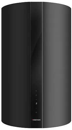 Вытяжка кухонная цилиндрическая настенная MEFERI TUBE40BK COMFORT PLUS, 40 см, черная, производительность 1200 м3/ч, 5 скоростей, низкий уровень шума, режимы отвод и рециркуляция, сенсорное управление, гарантия 3 года Вытяжка кухонная цилиндрическая настенная MEFERI TUBE40BK COMFORT PLUS, 40 см, черная, производительность 1200 м3/ч, 5 скоростей, низкий уровень шума, режимы отвод и рециркуляция, сенсорное управление, гарантия 3 года