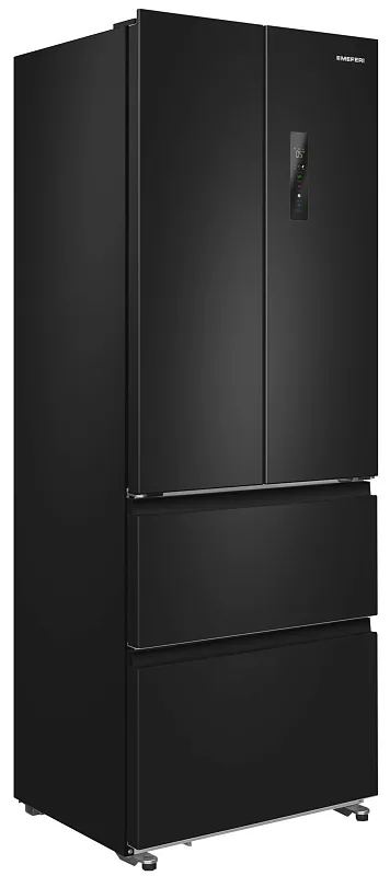 Холодильник отдельностоящий с инвертором MEFERI MFR70BK TOTAL NO FROST FRENCH DOOR ULTRA