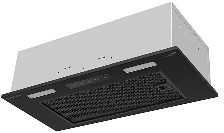 Вытяжка кухонная MEFERI INBOX60BK SENSOR COMFORT, 60 см, полновстраиваемая, черная, производительность 950 м3/ч, 3 скорости, низкий уровень шума, режимы отвод и рециркуляция, гарантия 3 года Вытяжка кухонная MEFERI INBOX60BK SENSOR COMFORT, 60 см, полновстраиваемая, черная, производительность 950 м3/ч, 3 скорости, низкий уровень шума, режимы отвод и рециркуляция, гарантия 3 года