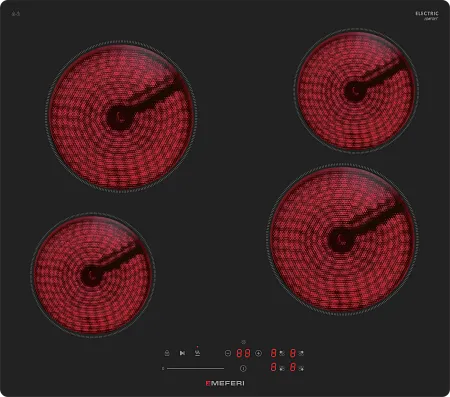 Варочная панель электрическая MEFERI MEH604BK COMFORT Варочная панель электрическая MEFERI MEH604BK COMFORT