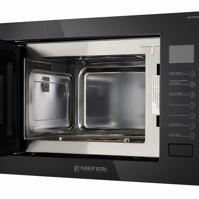 Комплект встраиваемой техники 60см черный MEFERI MS60BK04
