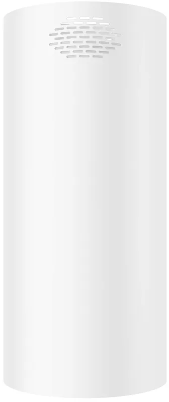 Вытяжка кухонная цилиндрическая островная MEFERI TUBE40WH ISLA COMFORT PLUS, 40 см, белая, производительность 1200 м3/ч, 5 скоростей, режимы отвод и рециркуляция, сенсорное управление, гарантия 3 года