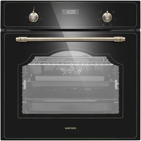 Духовой шкаф электрический MEO606BK RETRO Духовой шкаф электрический MEO606BK RETRO