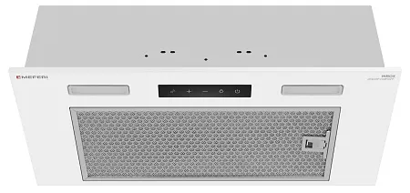 Вытяжка кухонная MEFERI INBOX60WH SENSOR COMFORT, 60 см, встраиваемая, белая, производительность 950 м3/ч, 3 скорости, низкий уровень шума, режимы отвод и рециркуляция, сенсорное управление, пульт дистанционного управления, гарантия 3 года Вытяжка кухонная MEFERI INBOX60WH SENSOR COMFORT, 60 см, встраиваемая, белая, производительность 950 м3/ч, 3 скорости, низкий уровень шума, режимы отвод и рециркуляция, сенсорное управление, пульт дистанционного управления, гарантия 3 года