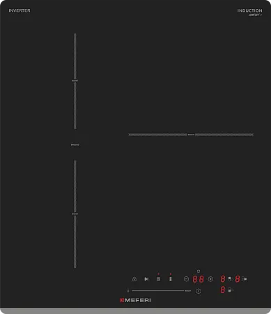 Варочная панель индукционная с инвертором MEFERI MIH453BK COMFORT PLUS