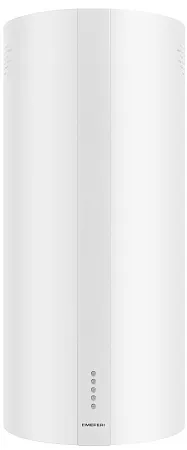 Вытяжка кухонная цилиндрическая островная MEFERI TUBE40WH ISLA POWER, 40 см, белая, производительность 850 м3/ч, 3 скорости, низкий уровень шума, режимы отвод и рециркуляция, гарантия 3 года Вытяжка кухонная цилиндрическая островная MEFERI TUBE40WH ISLA POWER, 40 см, белая, производительность 850 м3/ч, 3 скорости, низкий уровень шума, режимы отвод и рециркуляция, гарантия 3 года