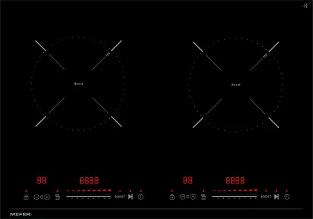 Варочная панель индукционная MEFERI MIH602BK ULTRA