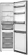 Холодильник отдельностоящий с инвертором MEFERI MFR185IX TOTAL NO FROST COMBI ULTRA
