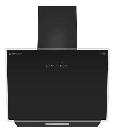 Вытяжка кухонная MEFERI AIRBOX45BK LIGHT, 45 см, наклонная, черная, стекло, производительность 650 м3/ч, 3 скорости, низкий уровень шума, режимы отвод и рециркуляция, гарантия 3 года Вытяжка кухонная MEFERI AIRBOX45BK LIGHT, 45 см, наклонная, черная, стекло, производительность 650 м3/ч, 3 скорости, низкий уровень шума, режимы отвод и рециркуляция, гарантия 3 года