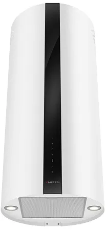 Вытяжка кухонная цилиндрическая островная MEFERI TUBE40WH ISLA COMFORT PLUS, 40 см, белая, производительность 1200 м3/ч, 5 скоростей, режимы отвод и рециркуляция, сенсорное управление, гарантия 3 года Вытяжка кухонная цилиндрическая островная MEFERI TUBE40WH ISLA COMFORT PLUS, 40 см, белая, производительность 1200 м3/ч, 5 скоростей, режимы отвод и рециркуляция, сенсорное управление, гарантия 3 года