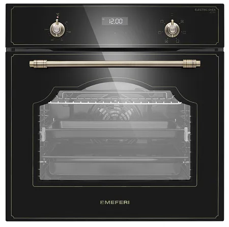 Духовой шкаф электрический MEO606BK RETRO Духовой шкаф электрический MEO606BK RETRO