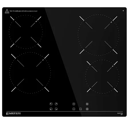 Варочная панель электрическая MEFERI MEH604BK LIGHT Варочная панель электрическая MEFERI MEH604BK LIGHT