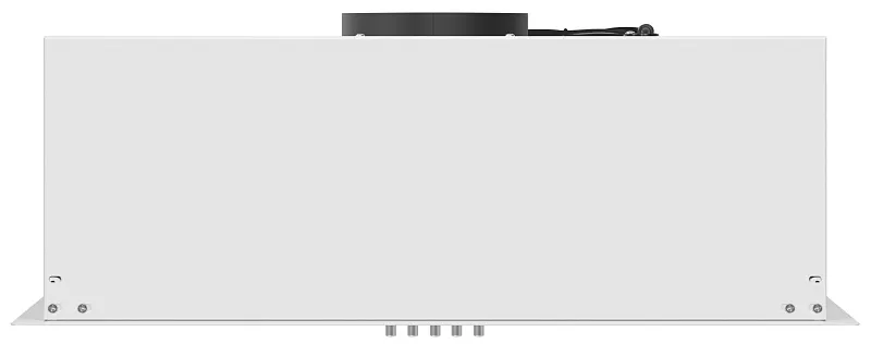 Вытяжка кухонная MEFERI INBOX60WH GLASS POWER, 60 см, полновстраиваемая, белая, стекло, производительность 900 м3/ч, 3 скорости, низкий уровень шума, режимы отвод и рециркуляция, гарантия 3 года