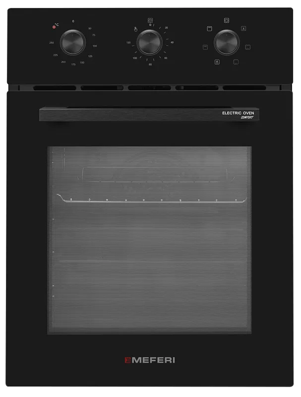 Фото dukhovoy_shkaf_elektricheskiy_meo457bk_comfort на сайте meferi-home.ru Духовой шкаф электрический MEFERI MEO457BK COMFORT - изображение dukhovoy_shkaf_elektricheskiy_meo457bk_comfort