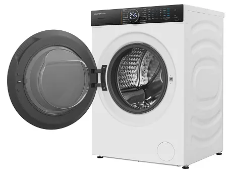 Стиральная машина с сушкой 2 в 1, инвертором и паром MEFERI MFWD1071216WH COMFORT PLUS black door отдельностоящая белая, с прямым приводом, загрузка 10 кг стирка, 7 кг сушка Стиральная машина с сушкой 2 в 1, инвертором и паром MEFERI MFWD1071216WH COMFORT PLUS black door отдельностоящая белая, с прямым приводом, загрузка 10 кг стирка, 7 кг сушка