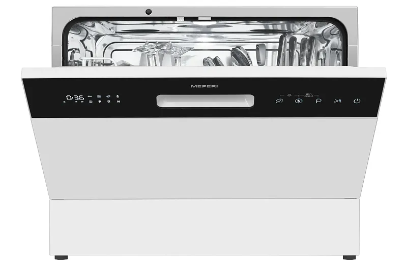 Посудомоечная машина настольная отдельностоящая MEFERI MDW4581WH FS COMPACT POWER