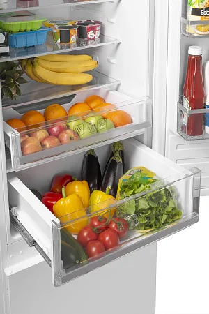 Холодильник встраиваемый MEFERI MBR193 LOW FROST LIGHT, двухкамерный, двухдверный, перенавешиваемые двери, с зоной свежести Холодильник встраиваемый MEFERI MBR193 LOW FROST LIGHT, двухкамерный, двухдверный, перенавешиваемые двери, с зоной свежести