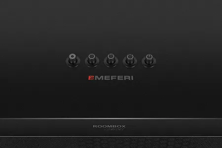 Кубическая вытяжка кухонная MEFERI ROOMBOX40BK COMFORT, пристенная, 40 см, черная, квадратная, производительность 1100 м3/ч, 3 скорости, низкий уровень шума, режимы отвод и рециркуляция, гарантия 3 года Кубическая вытяжка кухонная MEFERI ROOMBOX40BK COMFORT, пристенная, 40 см, черная, квадратная, производительность 1100 м3/ч, 3 скорости, низкий уровень шума, режимы отвод и рециркуляция, гарантия 3 года