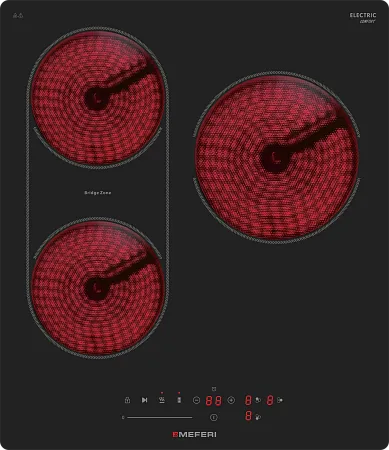 Варочная панель электрическая MEFERI MEH453BK COMFORT Варочная панель электрическая MEFERI MEH453BK COMFORT