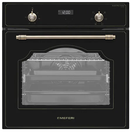 Комплект встраиваемой техники MEFERI 60см черный MS60BK77 Комплект встраиваемой техники MEFERI 60см черный MS60BK77