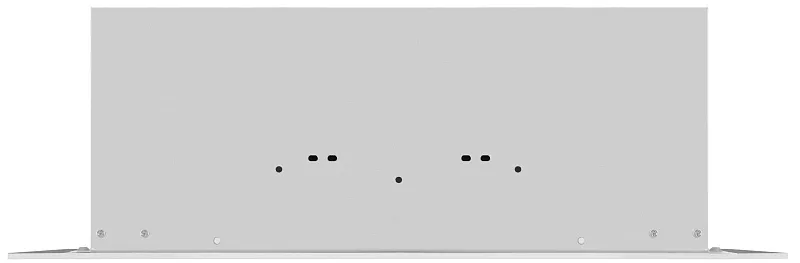 Вытяжка кухонная MEFERI INBOX60WH GLASS COMFORT, 60 см, встраиваемая, белая, стекло, производительность 950 м3/ч, 3 скорости, низкий уровень шума, режимы отвод и рециркуляция, пульт дистанционного управления, гарантия 3 года