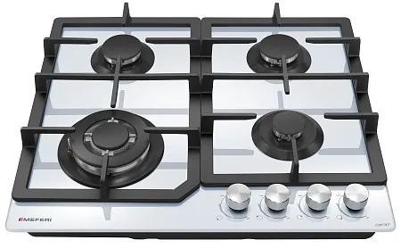 Варочная панель газовая MEFERI MGH604WH GLASS COMFORT Варочная панель газовая MEFERI MGH604WH GLASS COMFORT