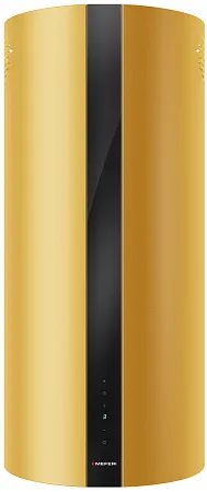 Вытяжка кухонная цилиндрическая островная MEFERI TUBE40GOLD ISLA COMFORT PLUS, 40 см, золотая, производительность 1200 м3/ч, 5 скоростей, режимы отвод и рециркуляция, сенсорное управление, гарантия 3 года Вытяжка кухонная цилиндрическая островная MEFERI TUBE40GOLD ISLA COMFORT PLUS, 40 см, золотая, производительность 1200 м3/ч, 5 скоростей, режимы отвод и рециркуляция, сенсорное управление, гарантия 3 года