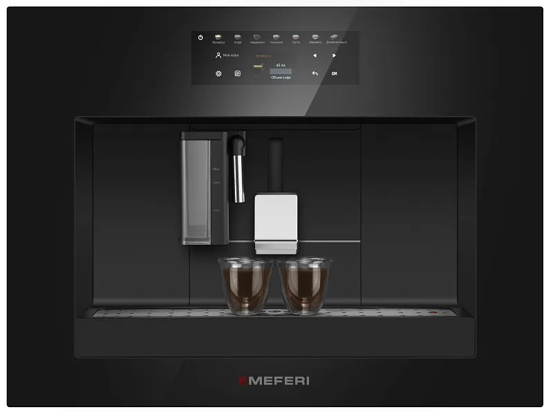 Кофемашина встраиваемая MEFERI MCM6010BK COMFORT PLUS