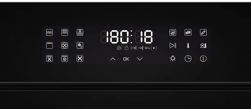 Духовой шкаф электрический MEFERI MEO609BK MICROWAVE