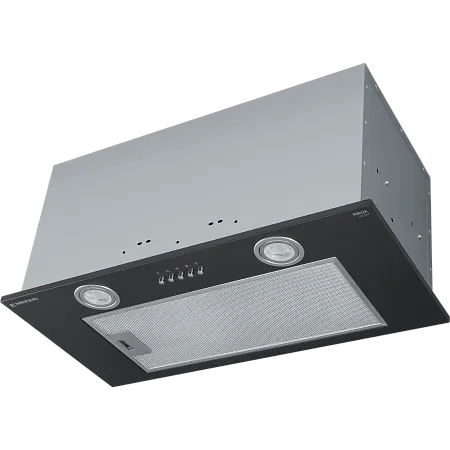 Вытяжка кухонная MEFERI INBOX60BK ULTRA, 60 см, встраиваемая, черная, производительность 1100 м3/ч, 3 скорости, низкий уровень шума, режимы отвод и рециркуляция, гарантия 3 года Вытяжка кухонная MEFERI INBOX60BK ULTRA, 60 см, встраиваемая, черная, производительность 1100 м3/ч, 3 скорости, низкий уровень шума, режимы отвод и рециркуляция, гарантия 3 года