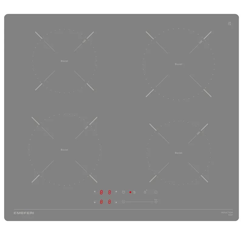 Варочная панель индукционная MEFERI MIH604GR POWER - изображение varochnaya_panel_induktsionnaya_mih604gr_power  