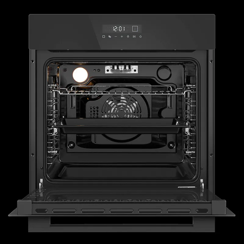 Комплект встраиваемой техники 60см черный MEFERI MS60BK31