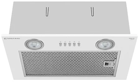 Вытяжка кухонная MEFERI INBOX45WH POWER, 45 см, встраиваемая, белая, производительность 900 м3/ч, 3 скорости, низкий уровень шума, режимы отвод и рециркуляция, гарантия 3 года Вытяжка кухонная MEFERI INBOX45WH POWER, 45 см, встраиваемая, белая, производительность 900 м3/ч, 3 скорости, низкий уровень шума, режимы отвод и рециркуляция, гарантия 3 года