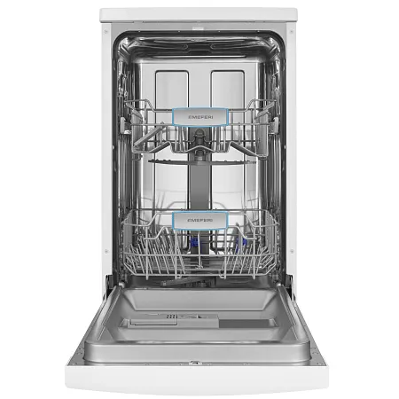 Посудомоечная машина узкая отдельностоящая MEFERI MDW4562WH FS LIGHT, 45 см, 9 комплектов посуды, 6 программ, 2 корзины, половинная загрузка, отсрочка, таймер, защита от протечек, внутренняя подсветка Посудомоечная машина узкая отдельностоящая MEFERI MDW4562WH FS LIGHT, 45 см, 9 комплектов посуды, 6 программ, 2 корзины, половинная загрузка, отсрочка, таймер, защита от протечек, внутренняя подсветка