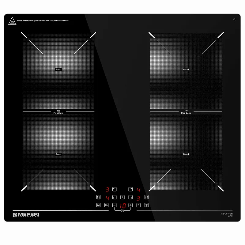 Комплект встраиваемой техники Meferi 60см черный MS60BK33