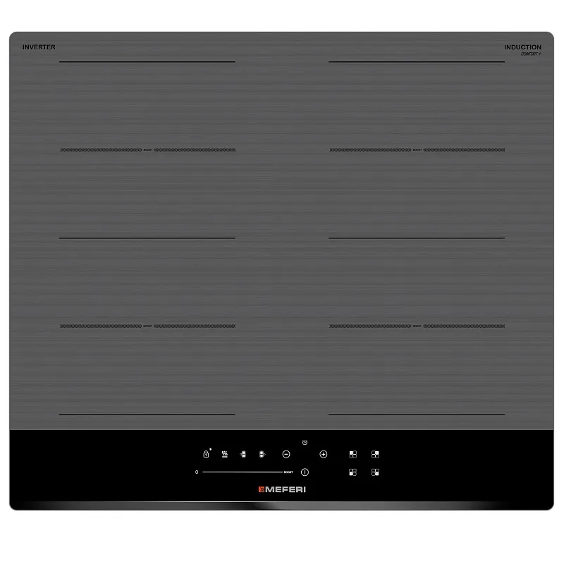 Варочная панель индукционная с инвертором MEFERI MIH604GR COMFORT PLUS