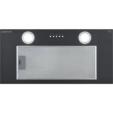 Вытяжка кухонная MEFERI INBOX60BK ULTRA, 60 см, встраиваемая, черная, производительность 1100 м3/ч, 3 скорости, низкий уровень шума, режимы отвод и рециркуляция, гарантия 3 года Вытяжка кухонная MEFERI INBOX60BK ULTRA, 60 см, встраиваемая, черная, производительность 1100 м3/ч, 3 скорости, низкий уровень шума, режимы отвод и рециркуляция, гарантия 3 года