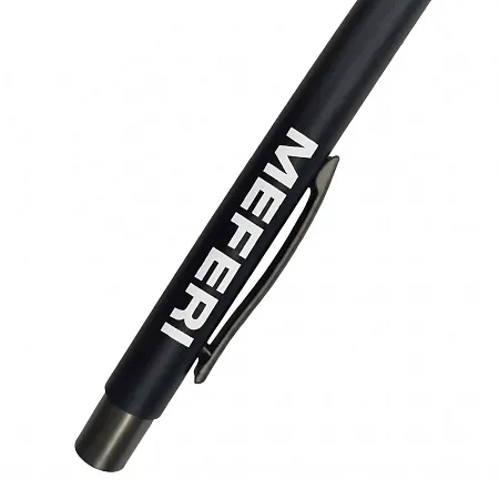 Ручка автоматическая шариковая в черном корпусе MEFERI ballpoint pen BK Ручка автоматическая шариковая в черном корпусе MEFERI ballpoint pen BK
